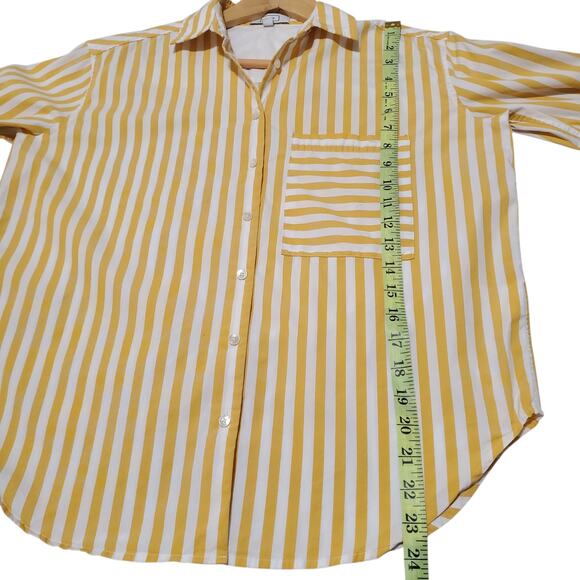 AYR The Deep End Button Down Shirt  The Deep End Button Down Shirt XS Oversized - Picture 13 of 16